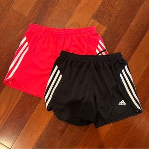 SUMMER CLOSE OUT! Adidas Sports Shorts (Set of 2) Pink & Black. Size: L (14).